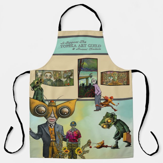 Je soutiens le tablier de la Topeka Art Guild (Recto)