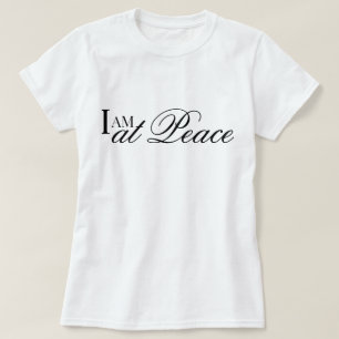 Je suis à l'aise affirmation metta prière T-Shirt
