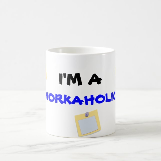 Je suis A, tasse de BOURREAU DE TRAVAIL (Centre)
