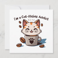 Je suis accro à la Cat-fféine