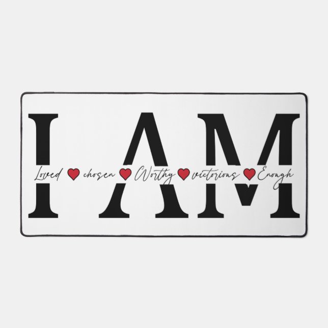 Je suis Aimé, Choisi, Digne, Victorieux, Assez (Recto)