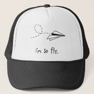 je suis ainsi mouche. casquette de camionneur de