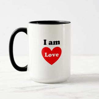 Je suis Amour, je suis Léger Café Mug