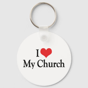 Je suis amoureux de mon porte-clés d'église