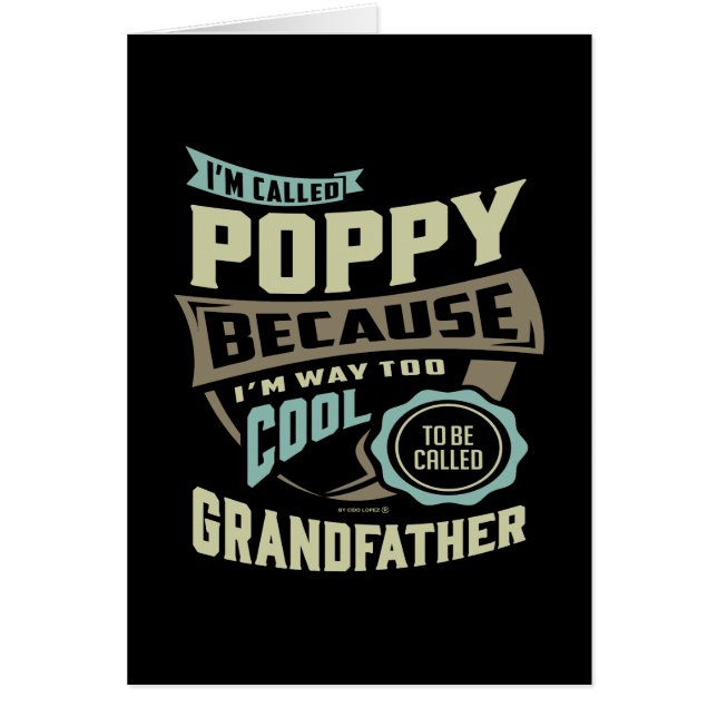 Je suis appelé Poppy (Devant)