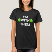 Je suis avec eux Poly Polyamorous T-Shirt (2 sur 3