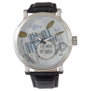 Je suis avec la montre pour hommes de l'orchestre