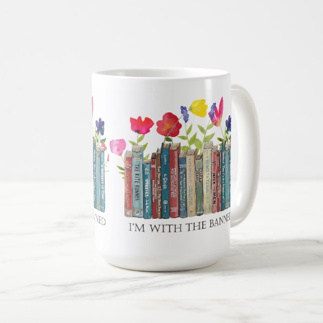 Je suis avec la Mug de café interdit (Devant droit)