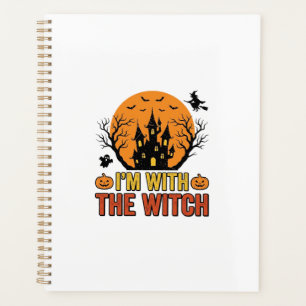 Je Suis Avec La Sorcière Design De Château Hallowe