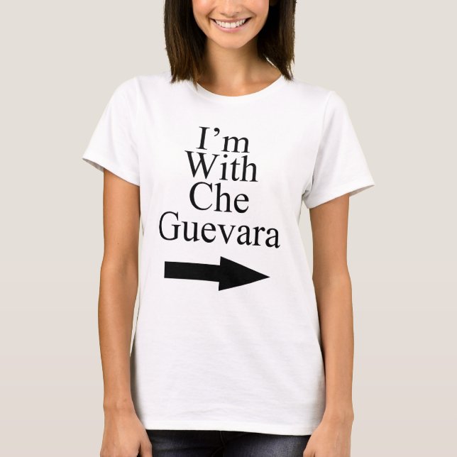 Je suis avec le T-Shirt Che Guevara (Devant)
