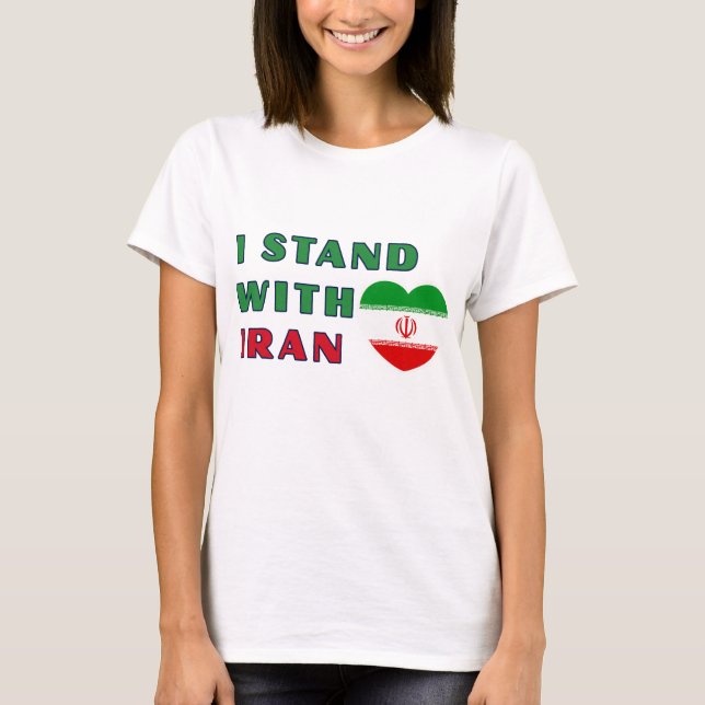 Je suis avec le T-Shirt Iran (Devant)