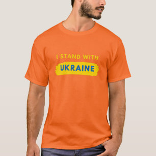 Je Suis Avec Le T-shirt Ukraine