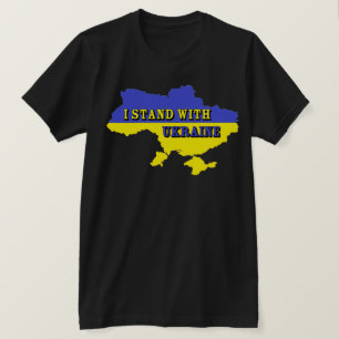 JE SUIS AVEC LE T-shirt UKRAINE