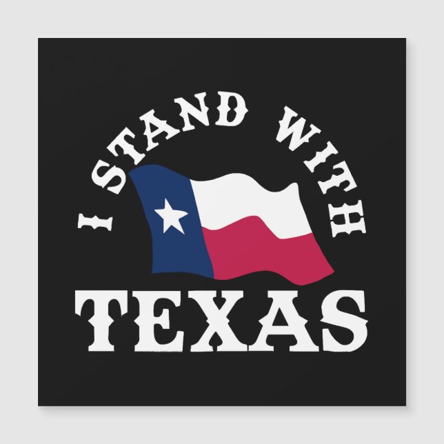 Je suis avec le Texas (Devant)