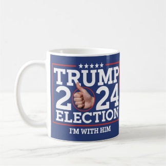 Je Suis Avec Lui - Président Trump - Mug De Café