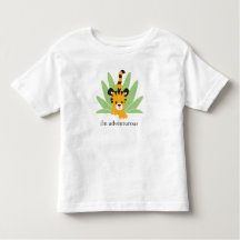 Je suis aventureux ! Année du T-shirt Tiger Zoodia