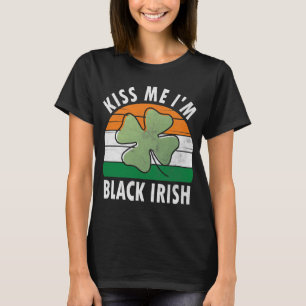 Je suis Black T-shirt irlandais drôle Saint Patri