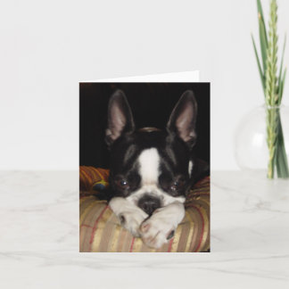 Je suis carte de note désolée