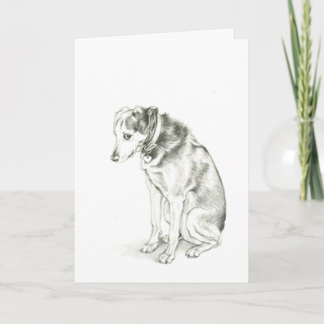 "Je suis" carte désolée de Dixie (Devant)