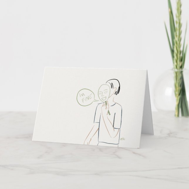 Je suis Carte pour notes (Devant)