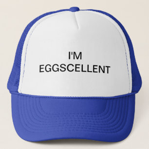 Je suis casquette de camionneur d'Eggscellent