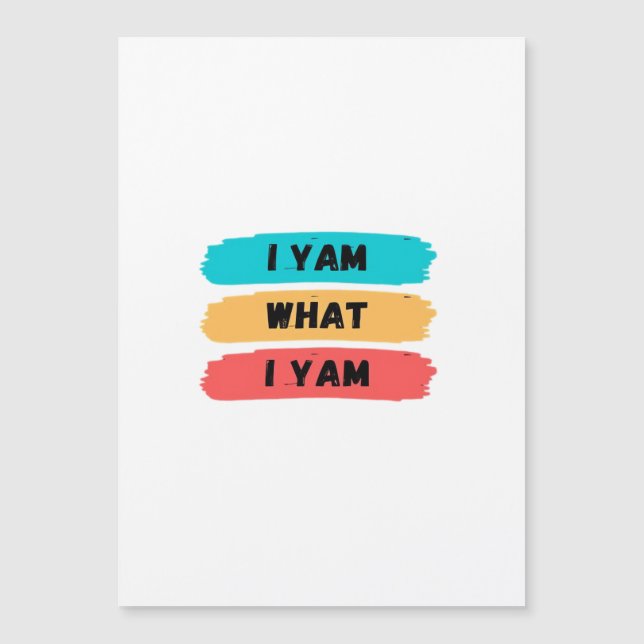 Je suis ce que je suis drôle classique (Devant)