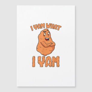 Je suis ce que je suis Patate douce drôle de Thank