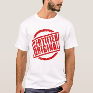Je suis certifié T-Shirt original