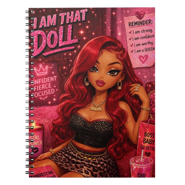 Je Suis Cette Doll Cahier (Devant)