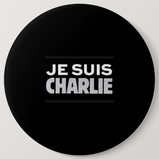 Je suis Charlie badge (Devant)