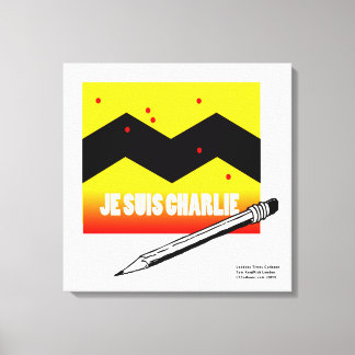 Je Suis Charlie Je Suis Charlie toile graphique Im