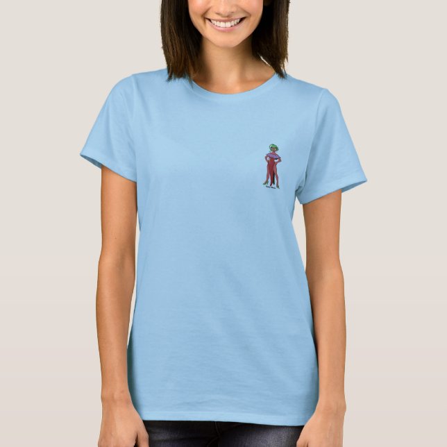 Je suis chaud ! Bébé - T-shirt de poupée (Devant)