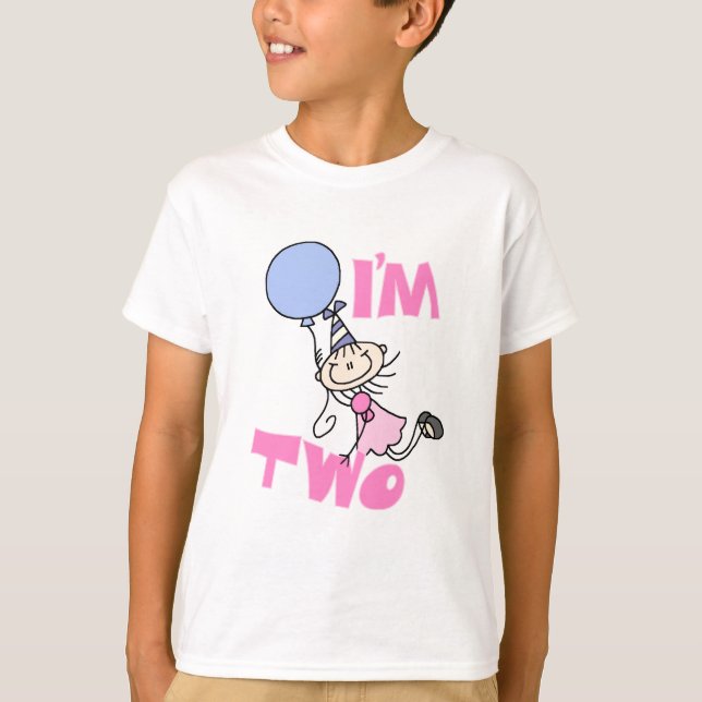 Je suis chiffre T-shirts de deux bâtons (Devant)