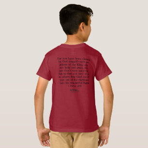 Je suis choisi Bella+Canvas Short Sleeve T-Shirt