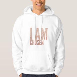 Je suis choisi Sweat - shirt à capuche Gold