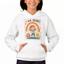 Je Suis Courageux - Sweat - shirt à capuche d'Affi