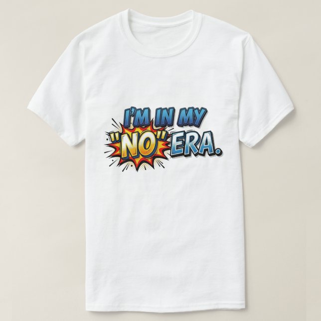 Je suis dans mon t-shirt rétro de style pop art dr (Design devant)
