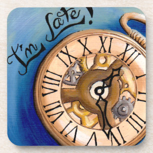 Je suis de défunts dessous de verre Alice dans de