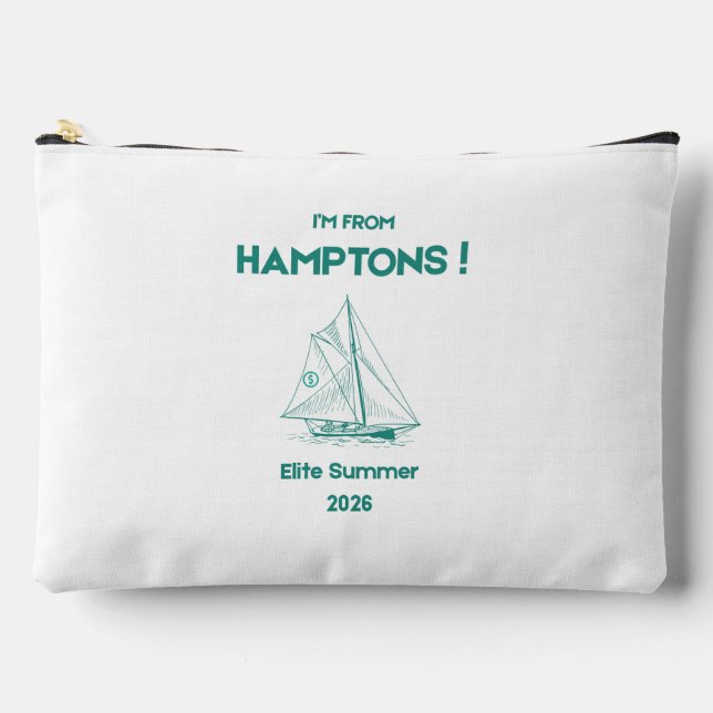 Je suis de l'élite estivale des Hamptons Grand Sac (Recto)