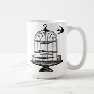 Je suis dehors ici Mug de Birdcage Victorian