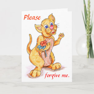 Je suis Désolé Carte