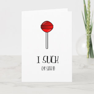 Je suis désolé Carte de voeux