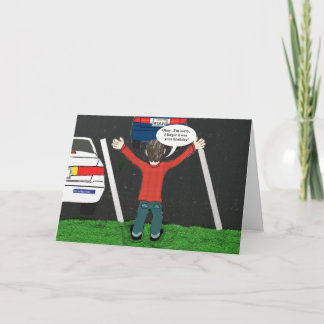 Je suis désolé d'avoir oublié votre carte d'annive