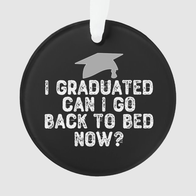 Je Suis Diplômé Puis-Je Retourner Au Lit Maintenan (devant)