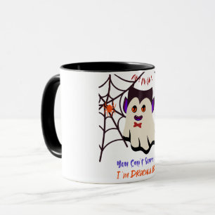 Je suis Dracula Boo Black Mug