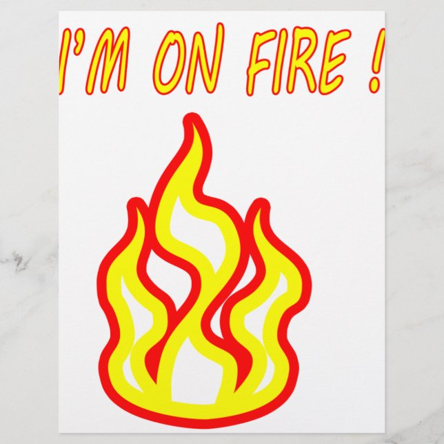 Je suis en feu ! (Devant)
