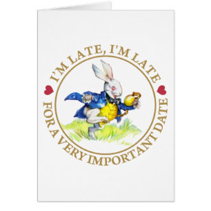 Je suis en retard, je suis en retard pour un rende