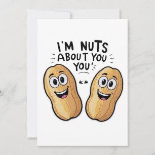 Je suis fou de vous carte personnalisée