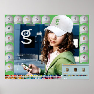 Je suis G Poster Casquette de I'm G Clothing
