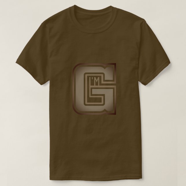 Je suis G T-Shirt (Design devant)